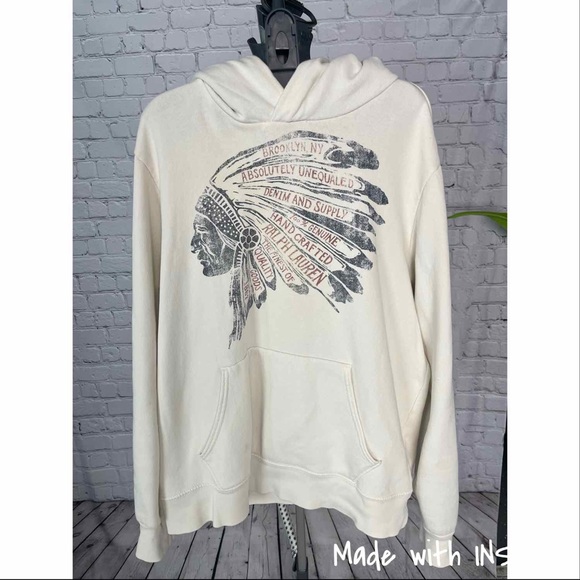 Denim & Supply Ralph Lauren Other - Ralph Lauren Denim & Supply White Swearshirt